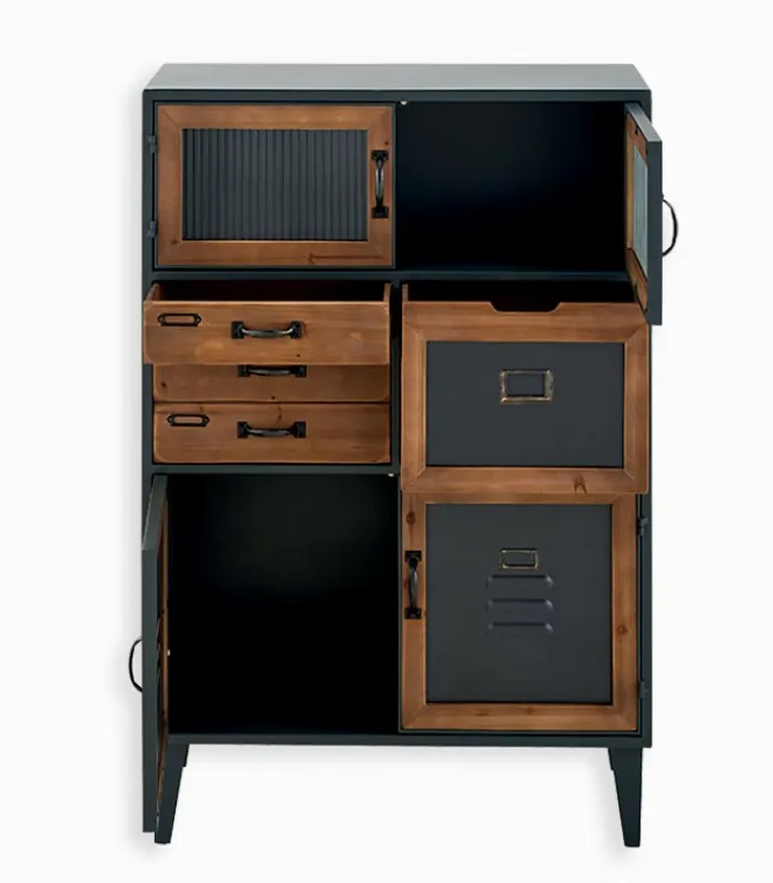 Commodes Déco|Cocktail Scandinave Commode MINDY 3 tiroirs