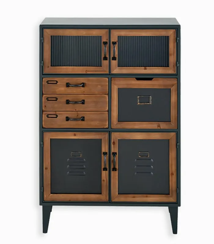 Commodes Déco|Cocktail Scandinave Commode MINDY 3 tiroirs