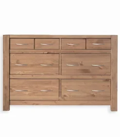 Commodes|Cocktail Scandinave Commode pin massif huilé 6 tiroirs FJORD
