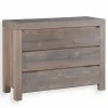 Commodes|Cocktail Scandinave Commode pin massif 3 tiroirs SANDERS