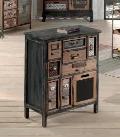 Commodes Déco|Cocktail Scandinave Commode WENDY OLD SCHOOL