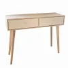 Consoles & Sellettes|Cocktail Scandinave Console 2 tiroirs LOGAN