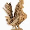 Découvrez Nos Meubles En Teck|Cocktail Scandinave Coq en teck sur socle