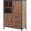 Découvrez Nos Meubles En Teck|Vitrines & Enfilades|Cocktail Scandinave Enfilade teck et métal BROWTON