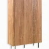 Découvrez Nos Meubles En Teck|Vitrines & Enfilades|Cocktail Scandinave Enfilade teck recyclé NEVADA 2 portes