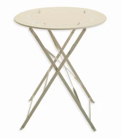 Tables De Jardin|Ensembles De Jardin|Cocktail Scandinave Ensemble pliant table jardin ronde + 2 chaises de jardin SUMMER