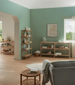 Etagères & Bibliothèques|Cocktail Scandinave Etagère chêne longue OXFORD