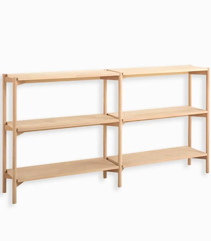 Etagères & Bibliothèques|Cocktail Scandinave Etagère chêne longue OXFORD