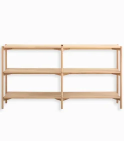 Etagères & Bibliothèques|Cocktail Scandinave Etagère chêne longue OXFORD