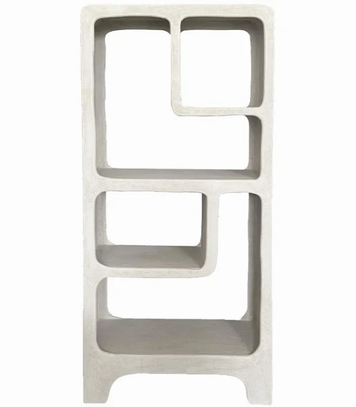 Etagères & Bibliothèques|Cocktail Scandinave Etagère 4 niches SANTORIN