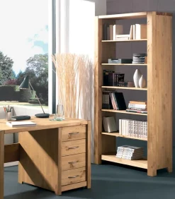 Etagères & Bibliothèques|Cocktail Scandinave Etagère pin massif FJORD 5 étagères