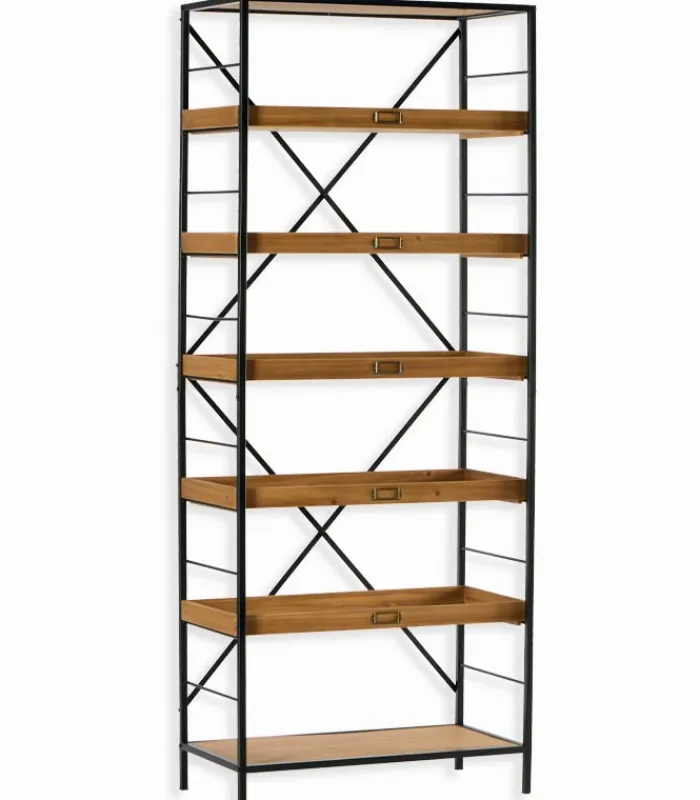 Etagères & Bibliothèques|Cocktail Scandinave Etagère vintage 6 niveaux WENDY