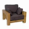 Fauteuils|Cocktail Scandinave Fauteuil chêne massif NORWAY