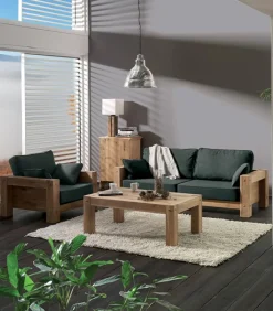 Fauteuils|Cocktail Scandinave Fauteuil chêne massif NORWAY
