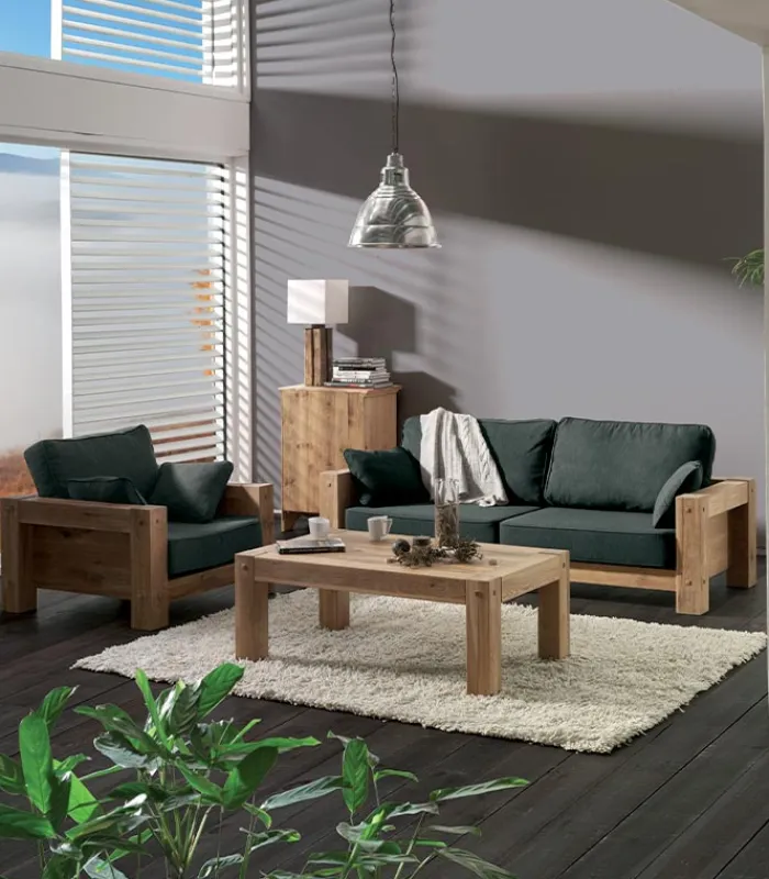 Fauteuils|Cocktail Scandinave Fauteuil chêne massif NORWAY