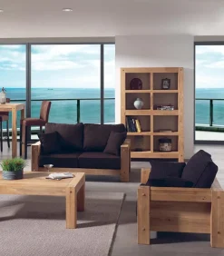 Fauteuils|Cocktail Scandinave Fauteuil chêne massif NORWAY