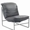 Fauteuils|Cocktail Scandinave Fauteuil cuir GILFERD