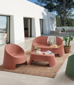 Fauteuils & Chaises De Jardin|Cocktail Scandinave Fauteuil de jardin empilable PERRY