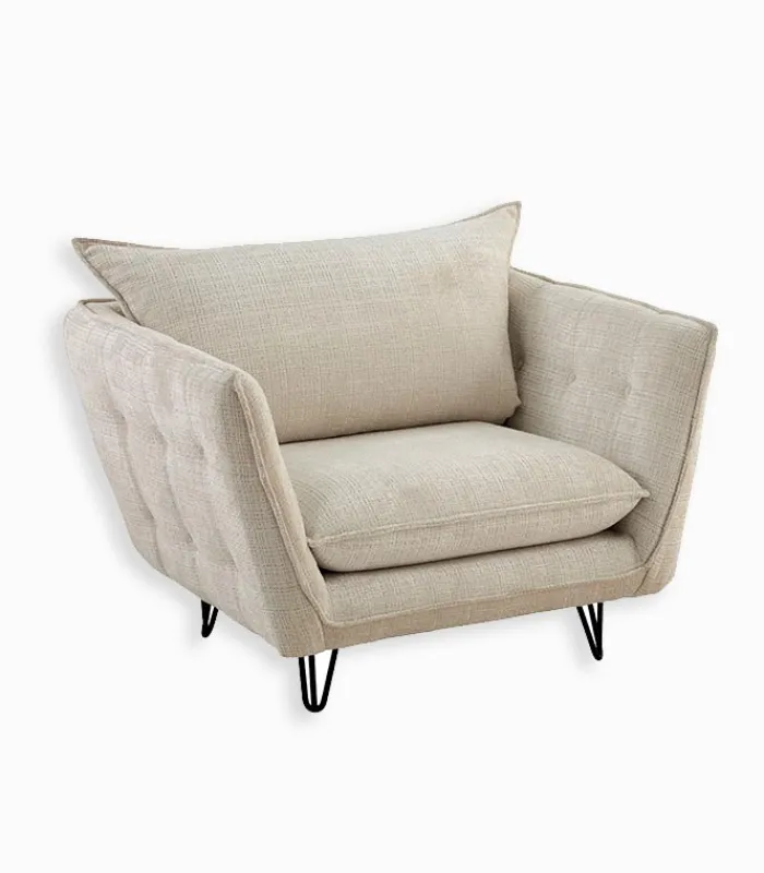 Fauteuils|Cocktail Scandinave Fauteuil LOWRY