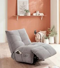Fauteuils|Cocktail Scandinave Fauteuil relax électrique AYORA