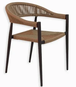 Fauteuils & Chaises De Jardin|Fauteuils|Cocktail Scandinave Fauteuil rotin et alu empilable OULU