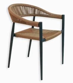 Fauteuils & Chaises De Jardin|Fauteuils|Cocktail Scandinave Fauteuil rotin et alu empilable OULU