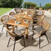 Fauteuils & Chaises De Jardin|Fauteuils|Cocktail Scandinave Fauteuil rotin et alu SANDY
