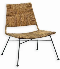 Fauteuils|Cocktail Scandinave Fauteuil rotin HAO