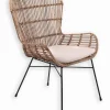 Fauteuils|Cocktail Scandinave Fauteuil rotin PRAYA