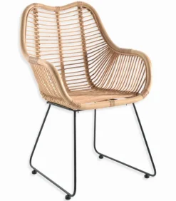 Fauteuils & Chaises De Jardin|Fauteuils|Cocktail Scandinave Fauteuil rotin RINING