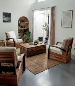 Découvrez Nos Meubles En Teck|Fauteuils|Cocktail Scandinave Fauteuil teck BOBUN