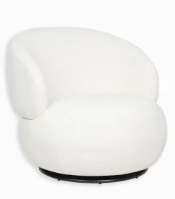Fauteuils|Cocktail Scandinave Fauteuil Tournant ELTON