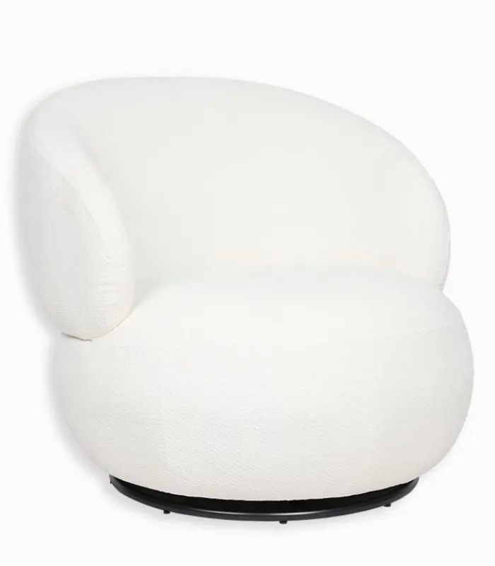 Fauteuils|Cocktail Scandinave Fauteuil Tournant ELTON