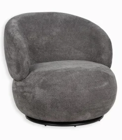 Fauteuils|Cocktail Scandinave Fauteuil Tournant ELTON