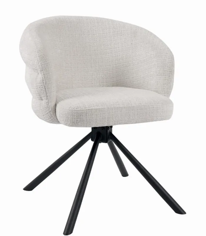 Fauteuils|Cocktail Scandinave Fauteuil tournant WOKING