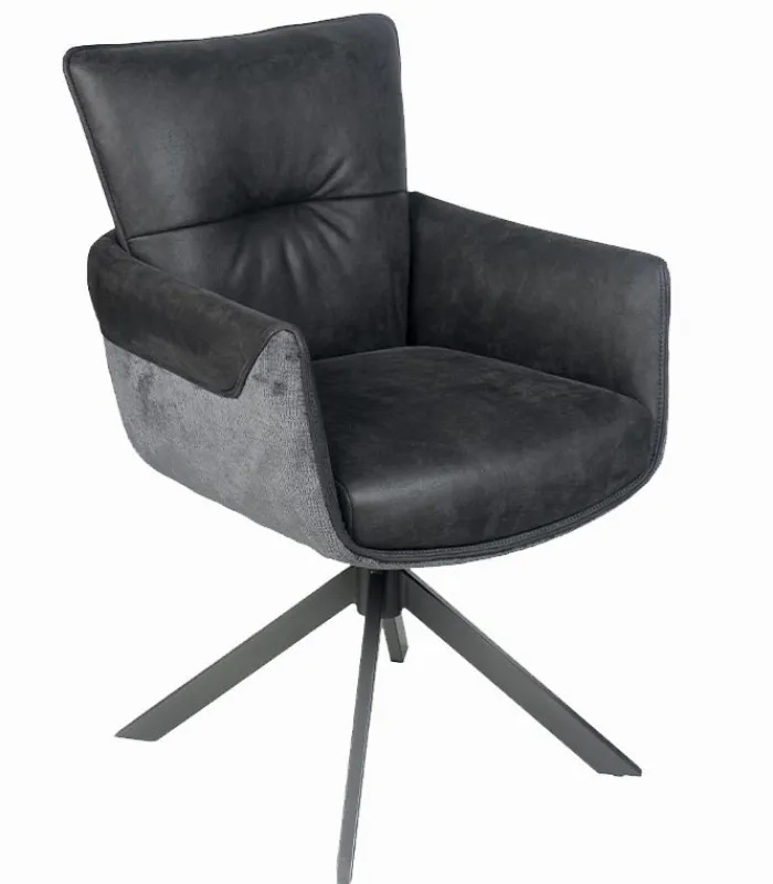 Fauteuils|Cocktail Scandinave Fauteuil tournant WOOLEY