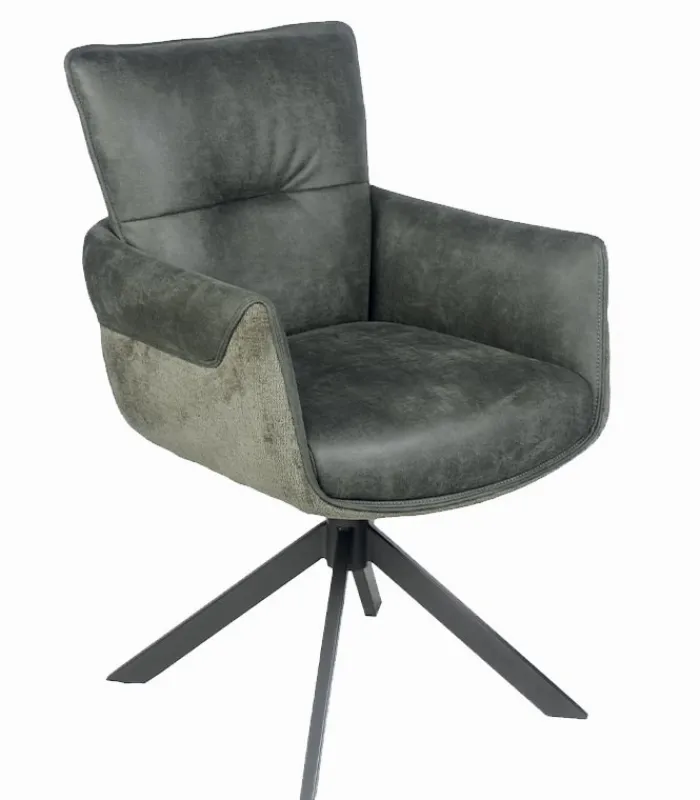 Fauteuils|Cocktail Scandinave Fauteuil tournant WOOLEY