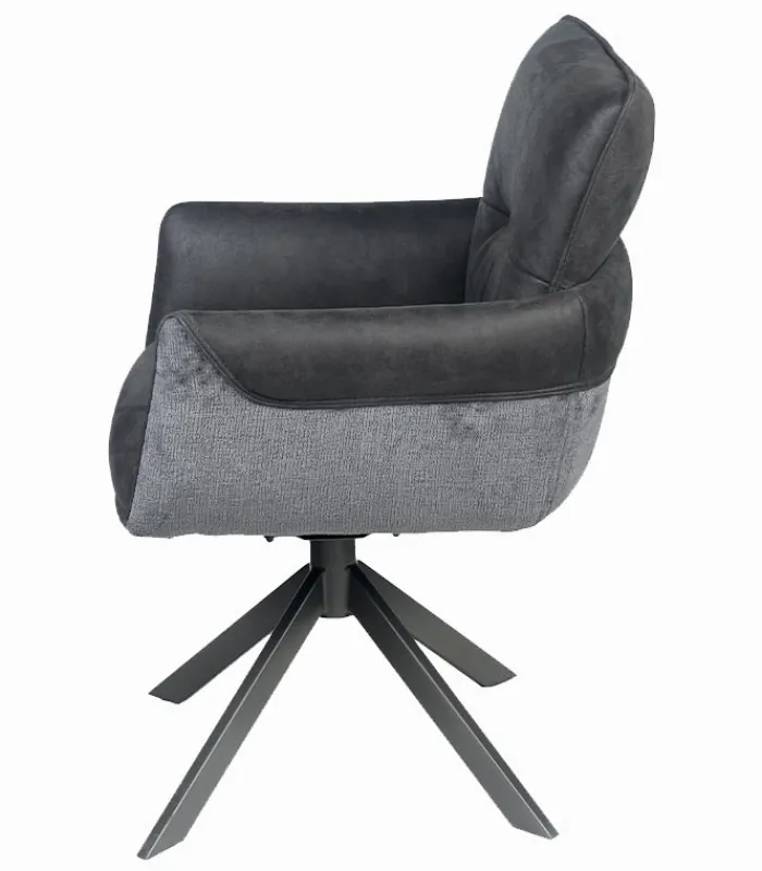Fauteuils|Cocktail Scandinave Fauteuil tournant WOOLEY