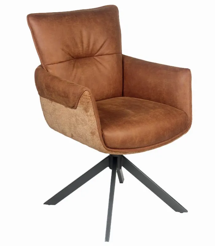Fauteuils|Cocktail Scandinave Fauteuil tournant WOOLEY