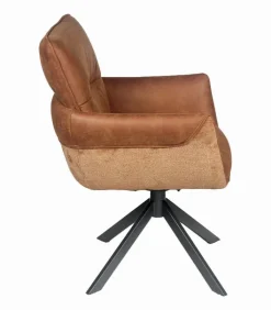 Fauteuils|Cocktail Scandinave Fauteuil tournant WOOLEY