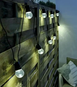 Décorations Led|Cocktail Scandinave Guirlande lumineuse boules 10 LED