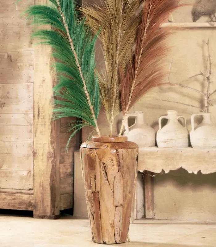Découvrez Nos Meubles En Teck|Cocktail Scandinave Jarre décorative NATURE