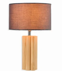 Lampes De Table|Cocktail Scandinave Lampe bois ABAHAM