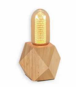 Lampes De Table|Cocktail Scandinave Lampe bois ONTO