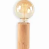 Lampes De Table|Cocktail Scandinave Lampe bois RUNDA