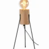 Lampes De Table|Cocktail Scandinave Lampe bois sur pieds GORKA