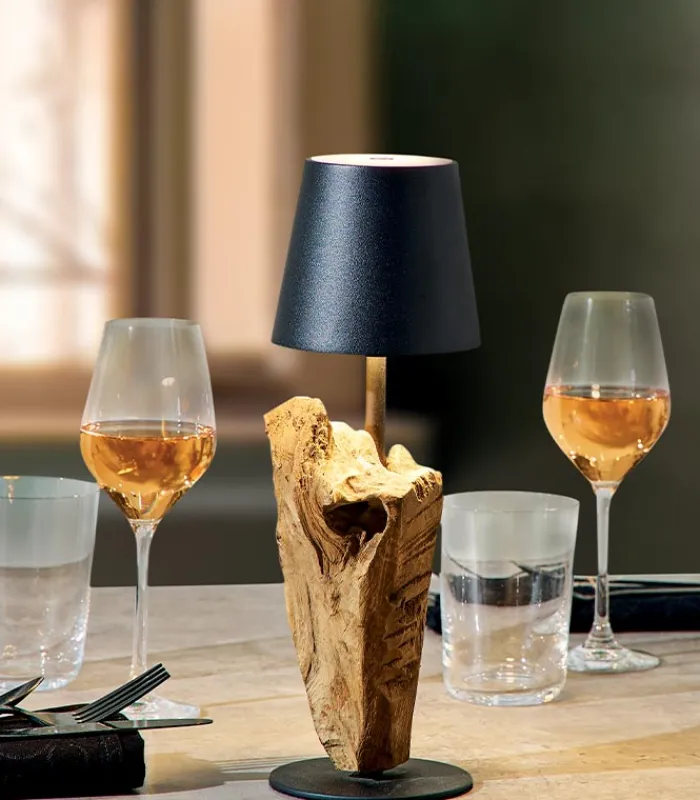 Lampes De Table|Cocktail Scandinave Lampe LED à poser PABLO