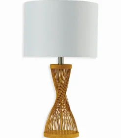 Lampes De Table|Cocktail Scandinave Lampe naturelle bambou ELIP