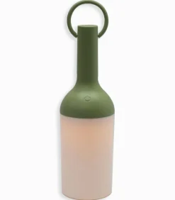 Décorations Led|Cocktail Scandinave Lanterne LED Bivouac vert sauge