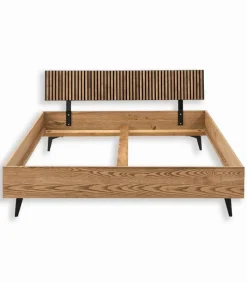 Lits|Cocktail Scandinave Lit frêne massif 2 places ALSEN